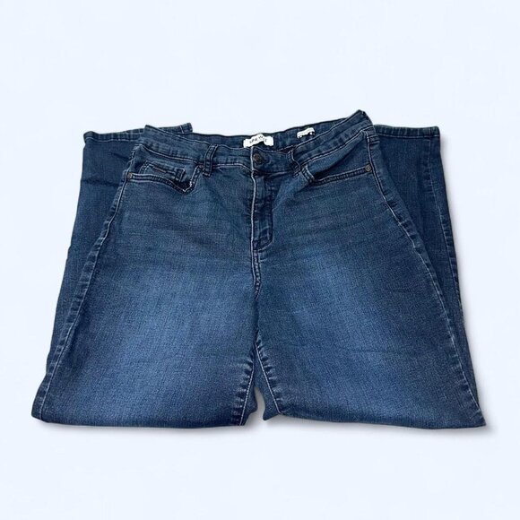 Nine West High Rise Straight Jeans - Picture 1 of 3